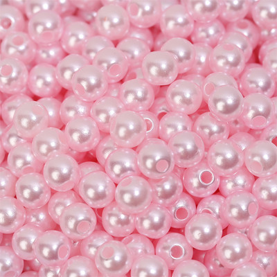3 4 5 6 8 10 mm akrüül-ABS-imitatsioonist pärlihelmed ümmargused mitmevärvilised lahtised helmed isetegemiseks väljalõigete albumi kaunistamiseks käsitööks.