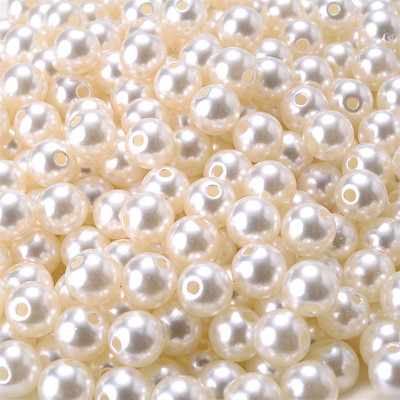 3 4 5 6 8 10 mm akrüül-ABS-imitatsioonist pärlihelmed ümmargused mitmevärvilised lahtised helmed isetegemiseks väljalõigete albumi kaunistamiseks käsitööks.