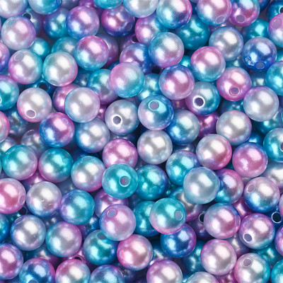 3 4 5 6 8 10 mm akrüül-ABS-imitatsioonist pärlihelmed ümmargused mitmevärvilised lahtised helmed isetegemiseks väljalõigete albumi kaunistamiseks käsitööks.