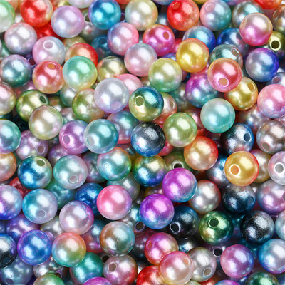 3 4 5 6 8 10 mm akrüül-ABS-imitatsioonist pärlihelmed ümmargused mitmevärvilised lahtised helmed isetegemiseks väljalõigete albumi kaunistamiseks käsitööks.