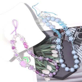 Ακρυλικές χάντρες 10G Χάντρες λουλουδιών Smile Heart Bow για κοσμήματα που φτιάχνουν DIY χειροποίητο βραχιόλι τηλεφωνικής αλυσίδας γυάλινες χάντρες