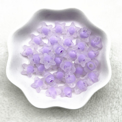 30-120 tk 12mm matt akrüül Viieharuline täht lahtised vahehelmed ehete valmistamiseks isevalmistatud aksessuaaride jaoks