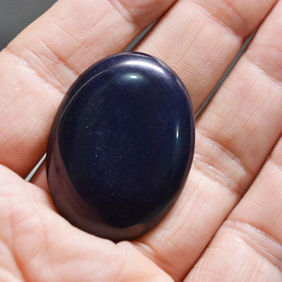 FLTMRH 30mmx40mm Pietra prețioasă naturală Lapis Lazuli Oval Cabochon Cameo Fit Fabricarea de bijuterii DIY