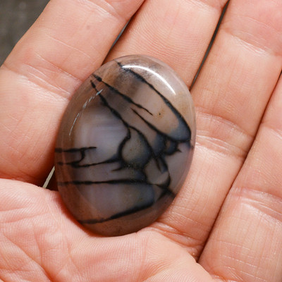 FLTMRH 30mmx40mm Pietra prețioasă naturală Lapis Lazuli Oval Cabochon Cameo Fit Fabricarea de bijuterii DIY