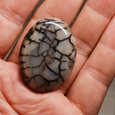FLTMRH 30mmx40mm Pietra prețioasă naturală Lapis Lazuli Oval Cabochon Cameo Fit Fabricarea de bijuterii DIY