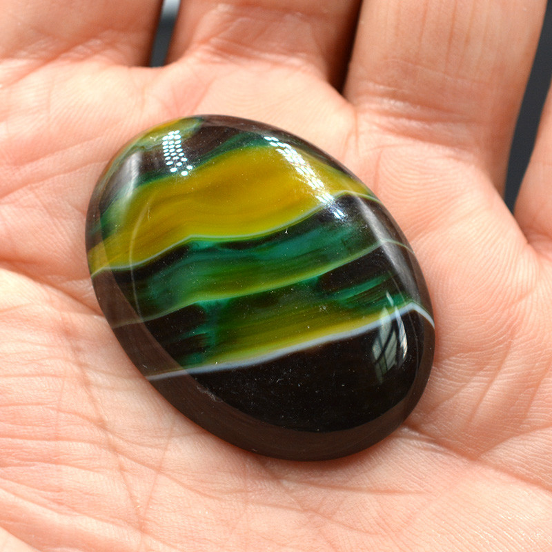 FLTMRH 30mmx40mm Χονδρική πώληση φυσικών πολύτιμων λίθων Lapis Lazuli Oval Cabochon Cameo Fit Κατασκευή κοσμημάτων DIY