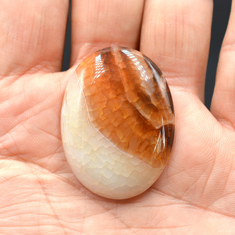 FLTMRH 30mmx40mm Χονδρική πώληση φυσικών πολύτιμων λίθων Lapis Lazuli Oval Cabochon Cameo Fit Κατασκευή κοσμημάτων DIY