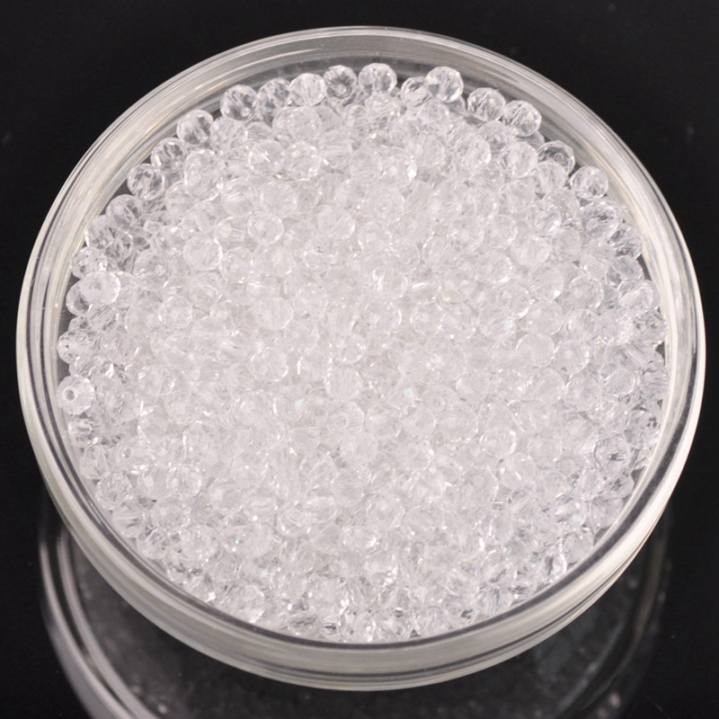 Rondelle lihvitud Tšehhi kristallklaas läbipaistev täisvärv 3 mm 4 mm 6 mm 8/10/12/14/16/18 mm lahtised vahehelmed ehete valmistamiseks isevalmistamiseks