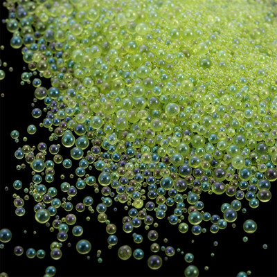 Värvilised segaveega mullihelmed Miniklaasist auguta helmed isetegemiseks ehete valmistamise tarvikud Epoksiidvaigust küünte kunsti käsitöö täitmine