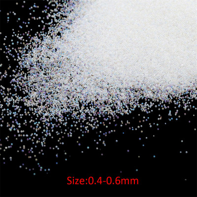 Värvilised segaveega mullihelmed Miniklaasist auguta helmed isetegemiseks ehete valmistamise tarvikud Epoksiidvaigust küünte kunsti käsitöö täitmine