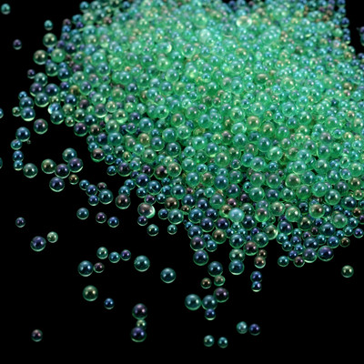 Värvilised segaveega mullihelmed Miniklaasist auguta helmed isetegemiseks ehete valmistamise tarvikud Epoksiidvaigust küünte kunsti käsitöö täitmine