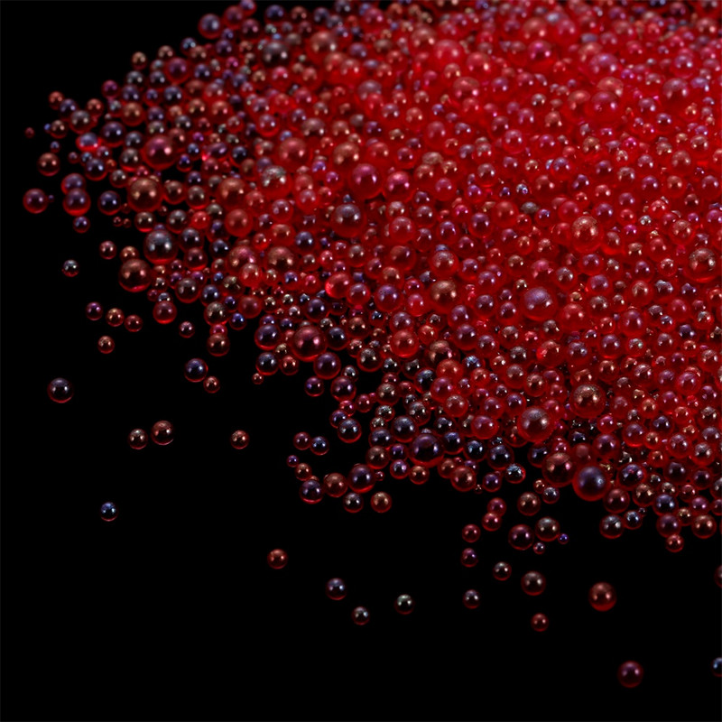 Värvilised segaveega mullihelmed Miniklaasist auguta helmed isetegemiseks ehete valmistamise tarvikud Epoksiidvaigust küünte kunsti käsitöö täitmine