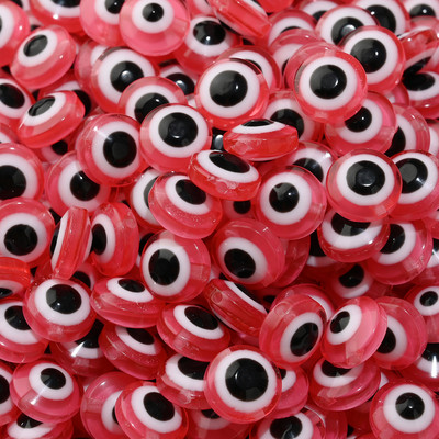 6mm 8mm 10mm Evil Eye ovaalsed helmed AB värvilised silmavahehelmed ehete valmistamiseks DIY käsitsi valmistatud kõrvarõngad käevõru kaelakee tarvikud