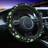 37-38 Navlaka za volan automobila UFO i izvanzemaljac s uzorkom Univerzalni auto ukrasi Šareni dodaci za automobil