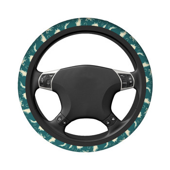 37-38 Калъфи за автомобилни волани Relaxolotl Soft Cute Axolotl Car-styling Elastische Car Accessories