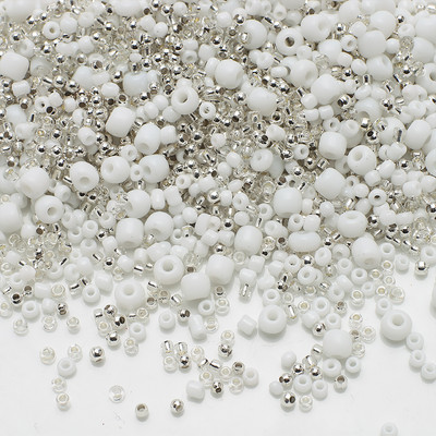 18g 2-4mm värvi segatud seemnehelmed Kristallklaasist lahtised ümmargused vahehelmed Väikesed käsitööesemed näputööks Ehete valmistamine iseõmblemine