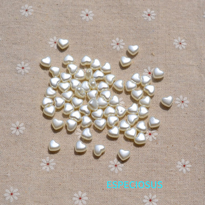 Beeži värvi akrüülõielised lahtised helmed armsad pärlid, väikesed lilled, vahetükk DIY ehete valmistamise osakonnad käevõru punutised tarvikud