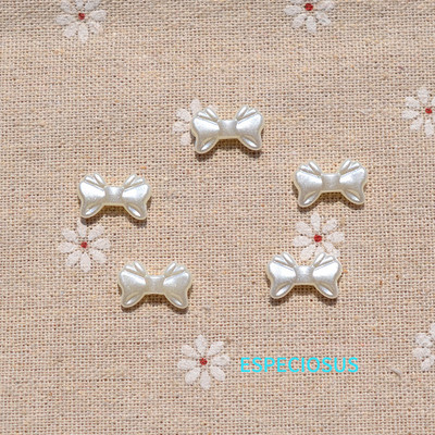 Beeži värvi akrüülõielised lahtised helmed armsad pärlid, väikesed lilled, vahetükk DIY ehete valmistamise osakonnad käevõru punutised tarvikud