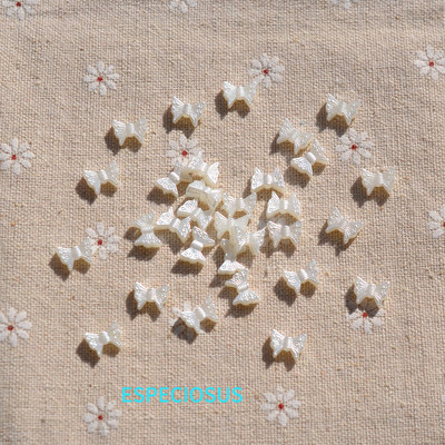 Beeži värvi akrüülõielised lahtised helmed armsad pärlid, väikesed lilled, vahetükk DIY ehete valmistamise osakonnad käevõru punutised tarvikud