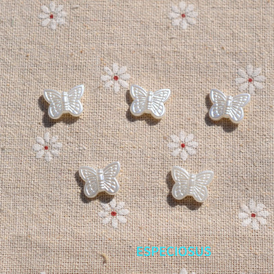 Beeži värvi akrüülõielised lahtised helmed armsad pärlid, väikesed lilled, vahetükk DIY ehete valmistamise osakonnad käevõru punutised tarvikud