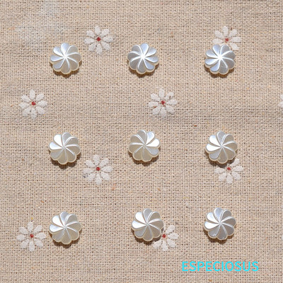 Beeži värvi akrüülõielised lahtised helmed armsad pärlid, väikesed lilled, vahetükk DIY ehete valmistamise osakonnad käevõru punutised tarvikud