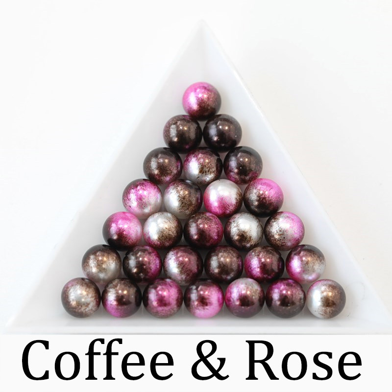 3/4/6/8/10/12mm vikerkaarevärviline ABS-imitatsiooniga pärlipärl ilma auguta lahtised helmed ehete valmistamiseks isetegemise käsitöö väljalõigete albumi kaunistamiseks