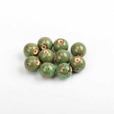 16# 10tk Suured unikaalsed keraamilised, mitte silikoonist portselanist helmed ehete valmistamiseks 16mm #A110A