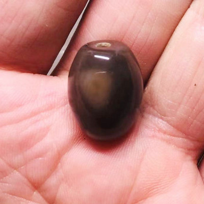 FLTMRH Mărgele tibetane naturale Dzi Eyes Oval DIY Brățară Colier Charms piatră Old Tibet Oval Dzi ag-ates Mărgele