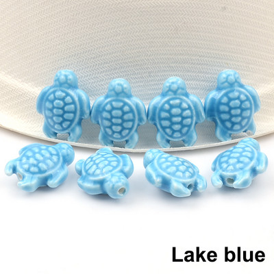 10 kom 15x18 mm perle morske kornjače s ravnim rupama keramičke perle za izradu nakita DIY narukvice pribor za ogrlice