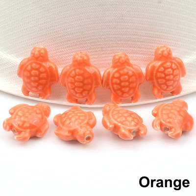 10 kom 15x18 mm perle morske kornjače s ravnim rupama keramičke perle za izradu nakita DIY narukvice pribor za ogrlice