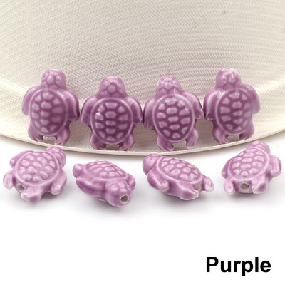 10 kom 15x18 mm perle morske kornjače s ravnim rupama keramičke perle za izradu nakita DIY narukvice pribor za ogrlice