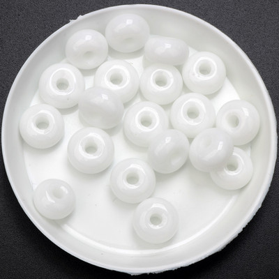 Uus 6*10mm suurus 25tk/partii klaashelmed Abakuse kujuga suur auk 3mm segavärvi lambivärk glasuuritud DIY kaelakee/käevõru ehete tegemine