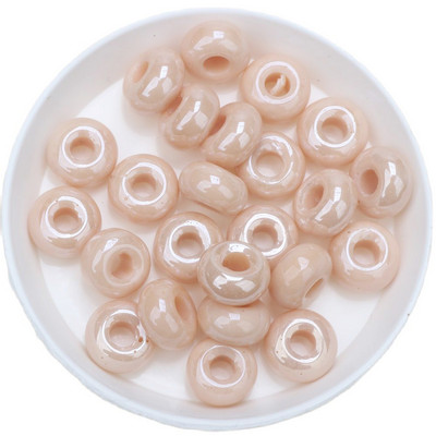 Uus 6*10mm suurus 25tk/partii klaashelmed Abakuse kujuga suur auk 3mm segavärvi lambivärk glasuuritud DIY kaelakee/käevõru ehete tegemine