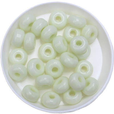 Uus 6*10mm suurus 25tk/partii klaashelmed Abakuse kujuga suur auk 3mm segavärvi lambivärk glasuuritud DIY kaelakee/käevõru ehete tegemine