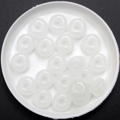 Uus 6*10mm suurus 25tk/partii klaashelmed Abakuse kujuga suur auk 3mm segavärvi lambivärk glasuuritud DIY kaelakee/käevõru ehete tegemine