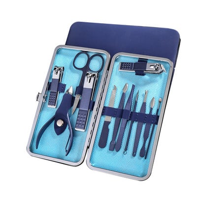 7/10/12/18 ks/sada manikúry, profesionálne klieštiky na nechty na pedikúru, sada nástrojov z nehrdzavejúcej ocele na pedikúru s cestovným puzdrom