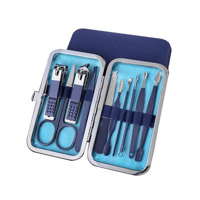 7/10/12/18 ks/sada manikúry, profesionálne klieštiky na nechty na pedikúru, sada nástrojov z nehrdzavejúcej ocele na pedikúru s cestovným puzdrom