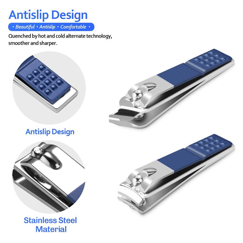 7/10/12/18 ks/sada manikúry, profesionálne klieštiky na nechty na pedikúru, sada nástrojov z nehrdzavejúcej ocele na pedikúru s cestovným puzdrom