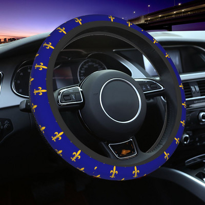 Lilleline auto rooli kate 38 cm libisemisvastane Florence auto rooliratta kaitse Elastische auto stiilis autotarvikud