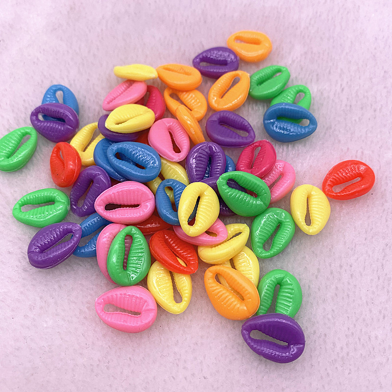 50 vnt./Akrilo karoliukai, skirti papuošalams gaminti „pasidaryk pats“ vaikams, rankų darbo apyrankės, kaklo papuošalai