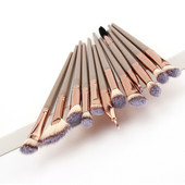 12TK meigipintslite komplekt lauvärvide lauvärvipintslite jumestuskreem jumestuskreem jumestuspintslite komplektid pincel Maquiagem meigiks Tööriistad