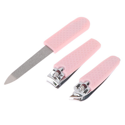 10/12/18Pcs Pro Manicure Nail Art Rezač Pedikura Škare Grickalica za nokte Manikura Pedikura Odstranjivač mrtve kože s kožnom torbicom