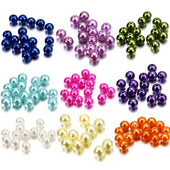 50-400 kom 3-12 mm okrugle akrilne perle od imitacije bisera, labave perle za odstojnike za DIY ogrlicu, narukvice, pribor za izradu nakita