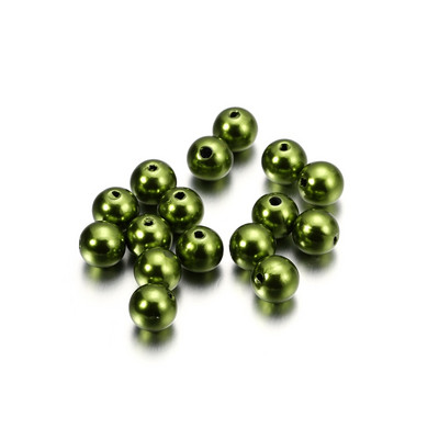 50-400 kom 3-12 mm okrugle akrilne perle od imitacije bisera, labave perle za odstojnike za DIY ogrlicu, narukvice, pribor za izradu nakita