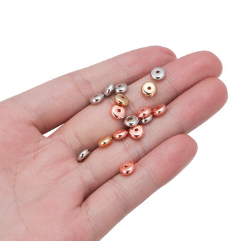 100-400Pcs CCB Charm Spacer Beads за изработка на бижута Wheel Bead Flat Round Star Hear Shape Beads Направи си сам Гривни Аксесоари