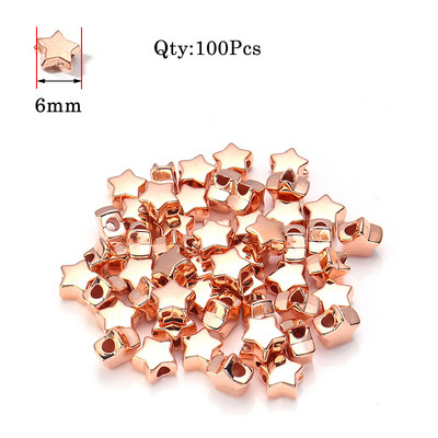 100–400 tk CCB võluhelmed ehete valmistamiseks Rataste helmeste lamedad ümmargused tähed, kuulmiskujulised helmed, isetehtud käevõrud, tarvikud