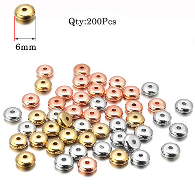 100–400 tk CCB võluhelmed ehete valmistamiseks Rataste helmeste lamedad ümmargused tähed, kuulmiskujulised helmed, isetehtud käevõrud, tarvikud