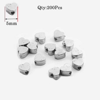 100–400 tk CCB võluhelmed ehete valmistamiseks Rataste helmeste lamedad ümmargused tähed, kuulmiskujulised helmed, isetehtud käevõrud, tarvikud