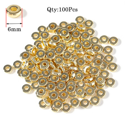 100–400 tk CCB võluhelmed ehete valmistamiseks Rataste helmeste lamedad ümmargused tähed, kuulmiskujulised helmed, isetehtud käevõrud, tarvikud