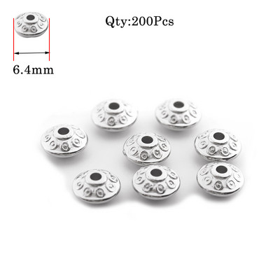 100–400 tk CCB võluhelmed ehete valmistamiseks Rataste helmeste lamedad ümmargused tähed, kuulmiskujulised helmed, isetehtud käevõrud, tarvikud